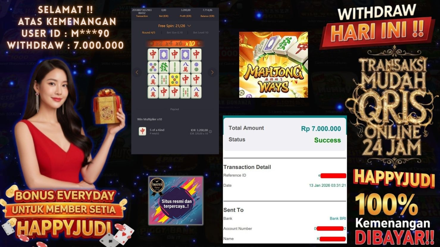 HAPPYJUDI JACKPOT SLOT MAHJONG WAYS